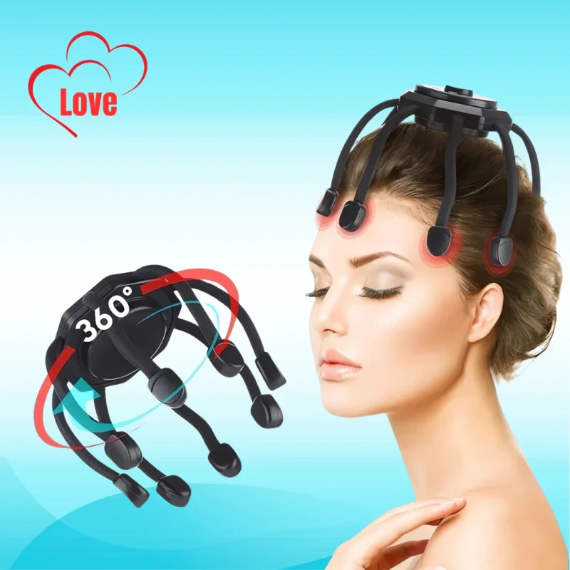 Electric Head Massager Octopus Scalp Massager Therapy Device Price in Bangladesh