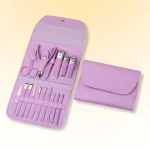 Professional 16 Pcs 1Set Manicure & Pedicure Nail Care Kit