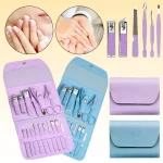 Professional 16 Pcs 1Set Manicure & Pedicure Nail Care Kit