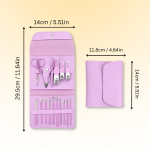 Professional 16 Pcs 1Set Manicure & Pedicure Nail Care Kit